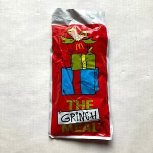 2025 McDONALD'S "The Grinch Meal" Socks Christmas Adult SEALED NEW